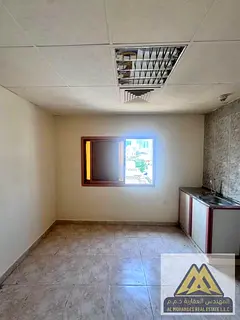 Affordable annual studio for rent in Ajman, located in Liwara. A great option for individuals or sma