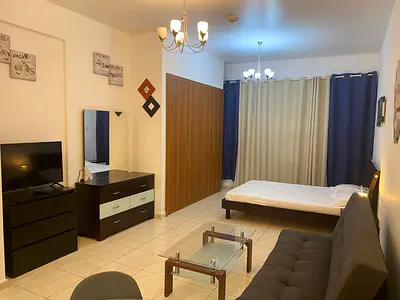 Super Deal## Amazing fully furnished studio only 4000 in skycourt F _DRC