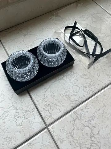 Elegant Crystal Candle Holders