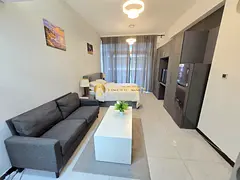 Furnished Studio | Balcony | Pool &amp; Gym Access | Crystal Residence JVC