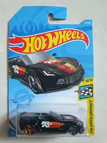 Hot wheels corvette kn edition