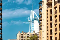 1 Bed | Furnished | Garden and Burj Al Arab View