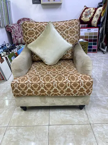 Comfortable Accent Chair with Decorative Cushion