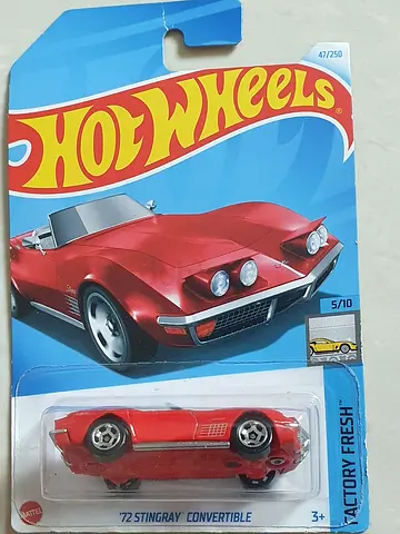 Hot wheels stingray convertible