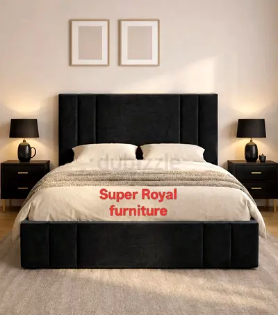 Velvet koshan Brand New Queen size bed frame family bed Queen bed mattress good quality