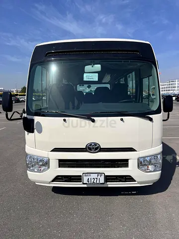 Toyota Coaster Diesel 4.0L , 23 str brand new 0 kms, GCC specs, with warranty
