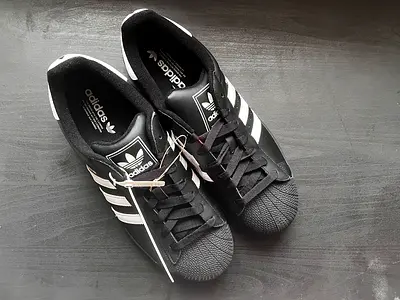 Adidas Superstar’s (Black) - Brand New