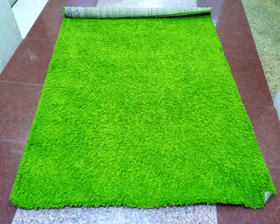 Vibrant Green Area Rug