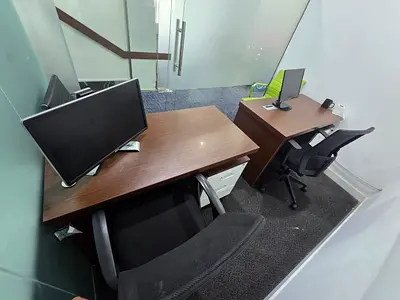 Fully Furnished Office | Chiller & Dewa Free | 16,999 Yearly