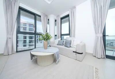 Stylish 2BR in Blue Bay Walk Ajmal Makan