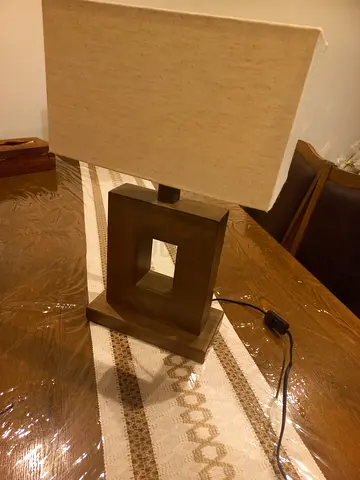 Stylish Square Table Lamp