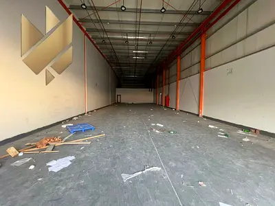 Warehouse for Rent – Brand New | First Use | Prime Main Road Location industrial Area 15 Sharjah Size: 3300 sq. ft.