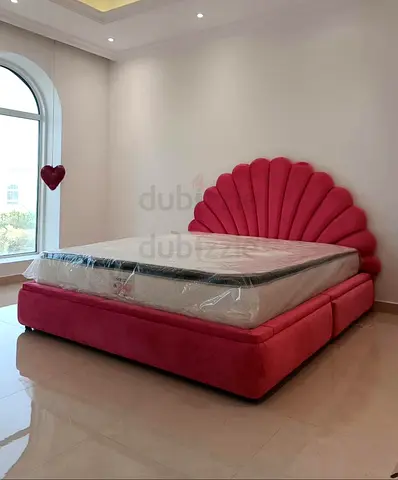Brand New Luxury King Size Bed Fully Customizable, Hydraulic Storage Can be installed