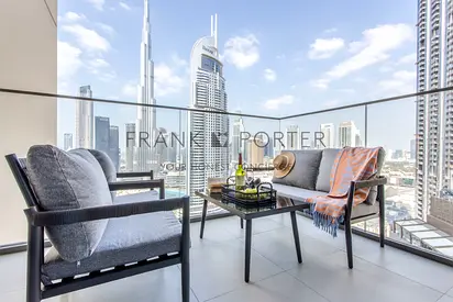 Impressive 2BR with Burj Khalifa Views in Downtown | Ideal for Mid - Term, Monthly & Weekely Stays | All Bills Inclusive