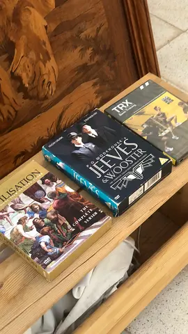 Collection of DVDs including Jeeves  Wooster