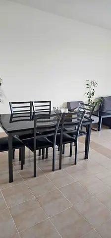 Selling Dining table with six chairs for sale