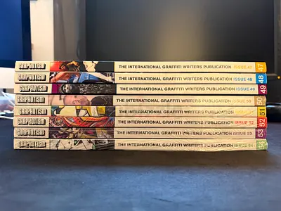 Graphotism Magazine Collection (Issues 47–54) | Collector Set | Multiple Sealed Subscriber Editions