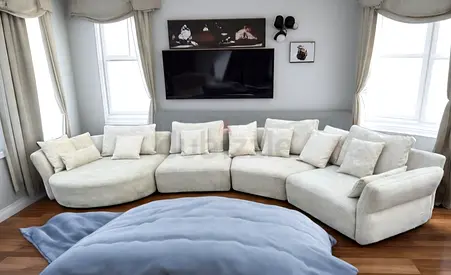 Marina home 6 seater corner l shape sofa Excellent condition