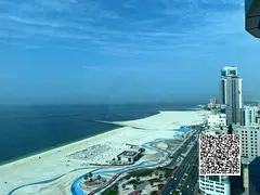 Charming 2 BR at Ajman Corniche Residences - Sea View &amp; Balcony