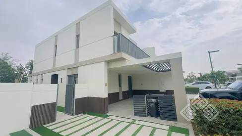 Rented Fully Upgraded 4 Bedroom Single Row Townhouse For Sale In Elan Tilal Al Ghaf ( Dubai )