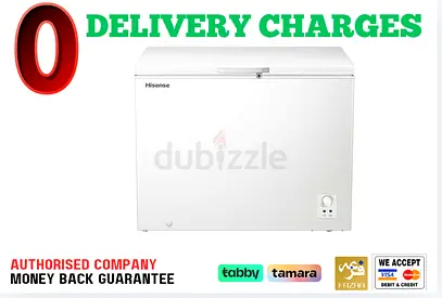 Hisense 260L Chest Freezer - 1 Year Warranty