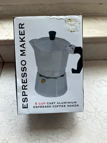 Espresso Maker - 6 Cup Cast Aluminum (price negotiable)