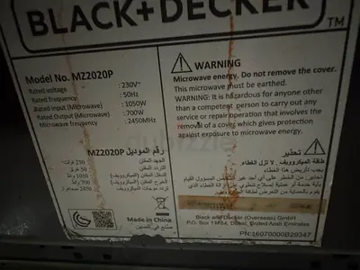 Decker + Backheat Toaster Oven