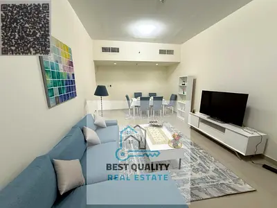 : عرض حصري — شقة غرفتين وصالة مفروشة بإطلالة بحرية على كورنيش عجمان، أول ساكن