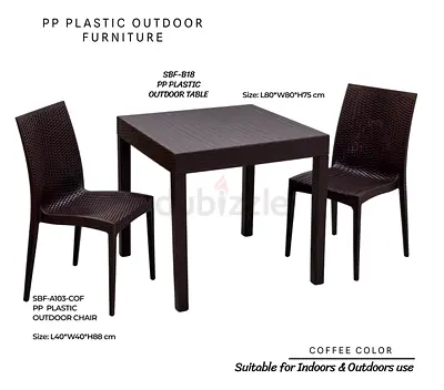 Balcony Outdoor Coffee Table Chair