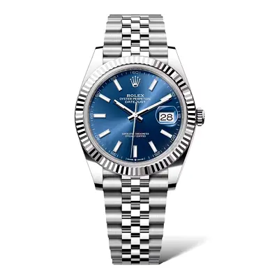Rolex Datejust – Silver Dial – Diamond Markers