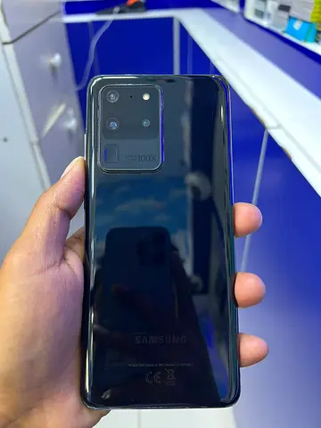 SAMSUNG S20 ULTRA,, 12 GB RAM,, 128 GB STORAGE,, TRA UAE VERSION PHYSICAL DUAL SIM CARD