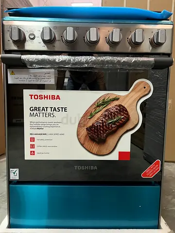 New Toshiba Cooking Range 60x60Cm Cooker RB2-60G4GE(MR) with Box