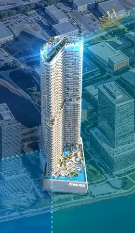 مفروش بالكامل | إطلالة على البحر وأفق المدينة | إعفاء من رسوم دارئرة الأراضي