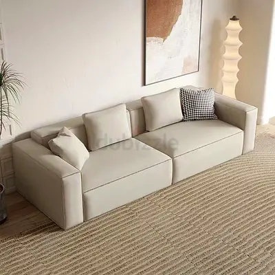 Minimalist Velvet Sofa