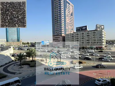 شقة غرفتين وصالة مفروشة للإيجار الشهري في أبراج الشروق بالنعيمية 1 عجمان، أول ساكن، مساحة واسعة، شامل جميع الفواتير والباركنج