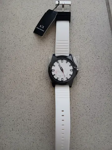 Stylish A/X White Strap Watch