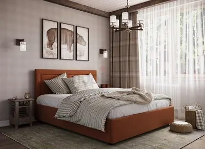 Stylish Brand New Queen size bed with medical mattress good quality Queen bed storage
