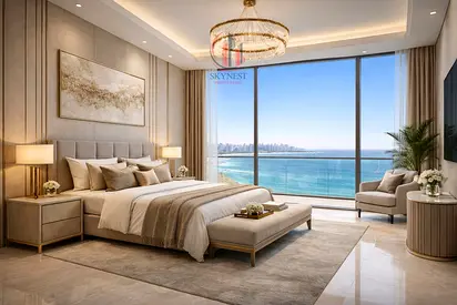 Furnished 1 Bedroom + Maid Room in Al Ghaf Tower Al Khan – Sea View Near Al Khan Beach with 20% Cash Discount