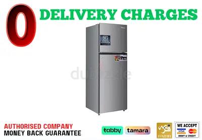 Super General 415L Inverter Double Door Refrigerator - 1 Year Warranty