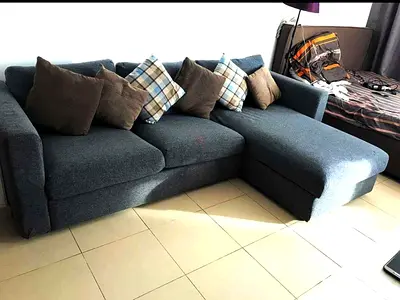 IKEA vimle L Shape Sofa Dark grey