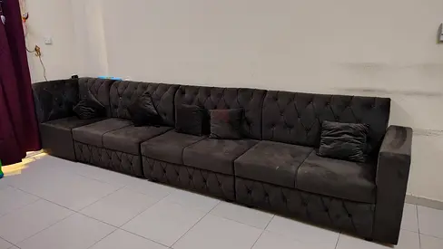 Sofa set with tea table