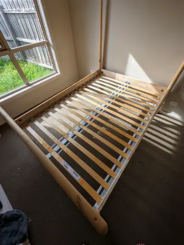 IKEA GJORA Minimalist Bed Frame