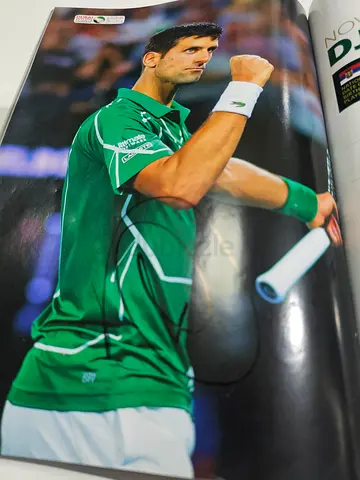 Novak Djokovic Autographed Photo, Signed Memorabilia, Tennis, Photograph