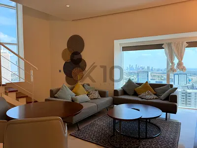 1BR Duplex | Furnished | Park Place Tower SZR View