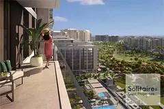 Furnished 1BR | Park &amp; Skyline View | Balcony Access