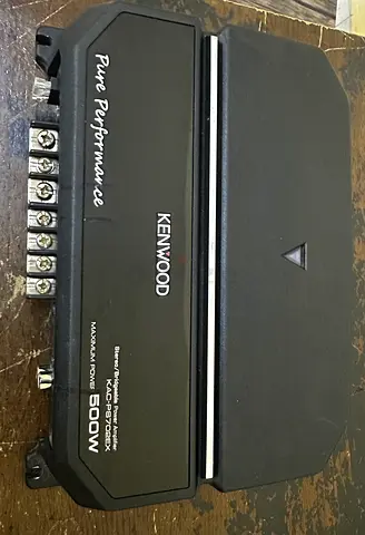 Kenwood 500W Power Amplifier for Car Audio