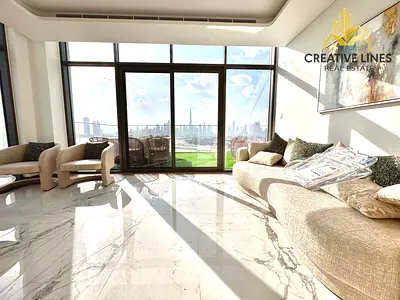 Premium 3BR | Burj Khalifa View | High Floor Unit