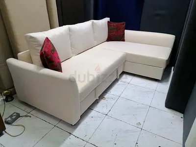 Comfortable L-Shaped Sofa bed with storage