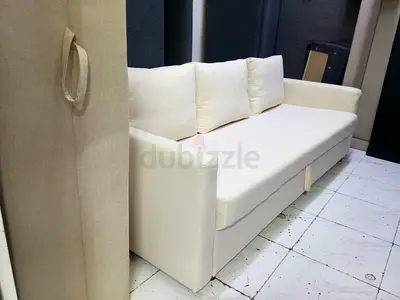 Comfortable Beige Sofa bed