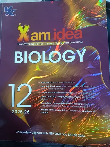 Xam idea BIOLOGY 2025-26